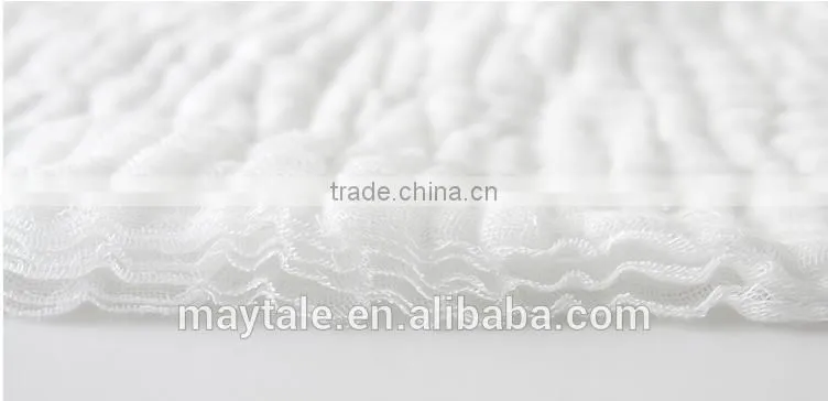 Newborn Muslin Cotton Baby Bath Towels White