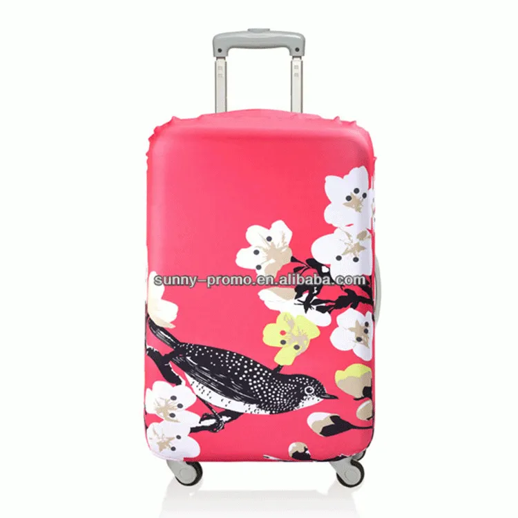 Sublimation printing shopping bag with luggage cover