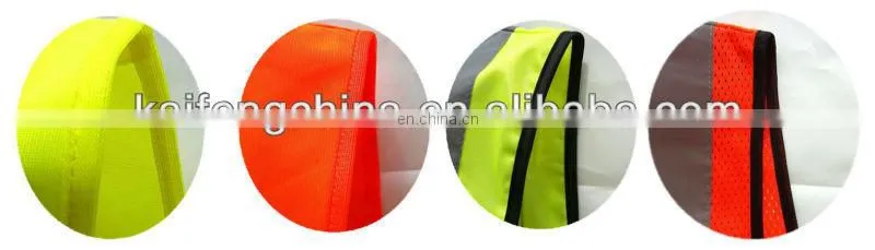 K Way Waterproofing Jacket Safety Breathable Mesh Fabric Back For KF-111