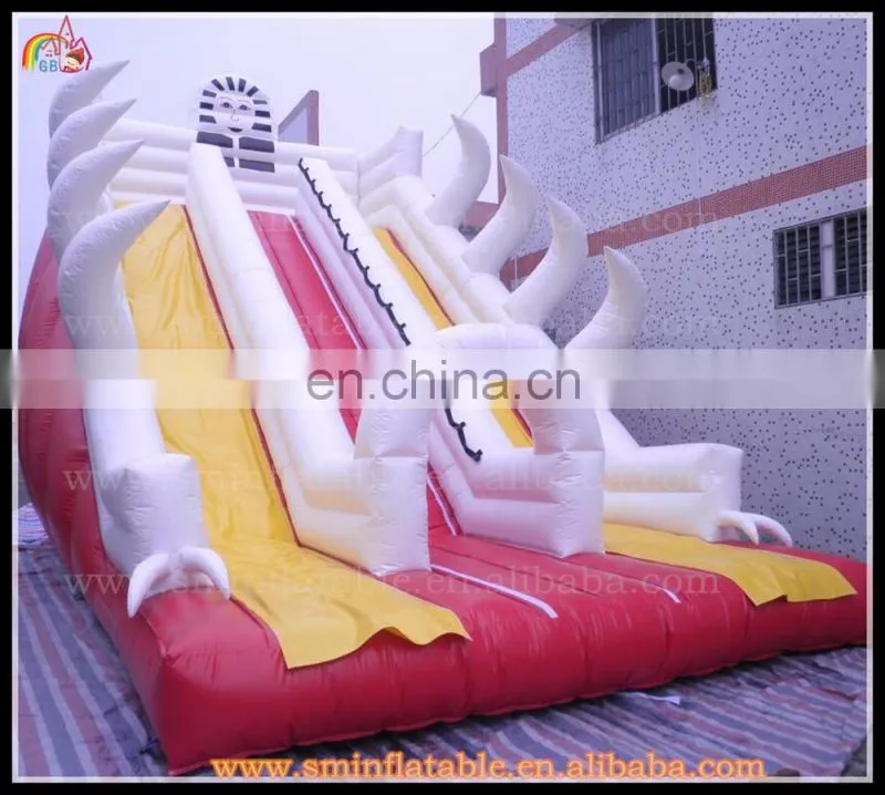 Hot!inflatable slide, half round slide,inflatable dual slide