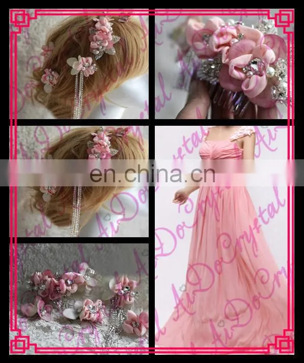 Aidocrystal Fashion Lady Woman Flower Hair Clip Bridal Hawaii Party Hair Accessories