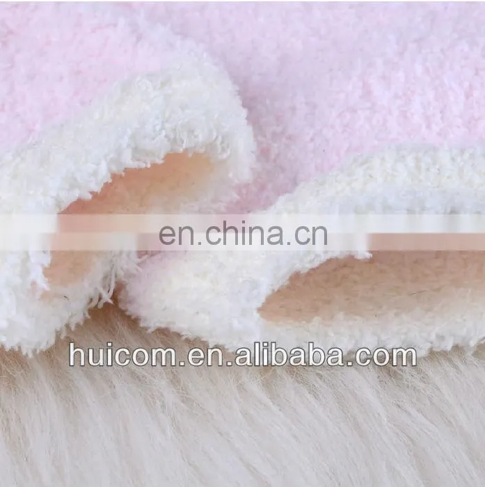 unit color fluffy socks