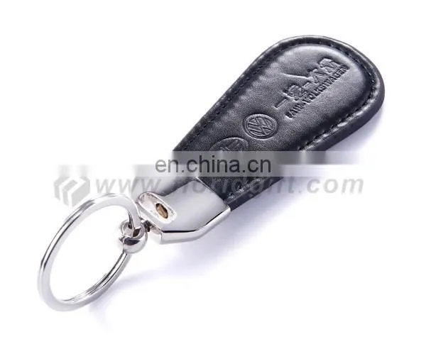 custom made leather keychains/leather boot keychain