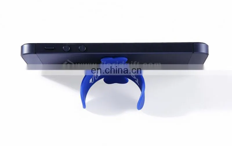 Silicone new design mobile phone holder/silicone touch-u stander for phone