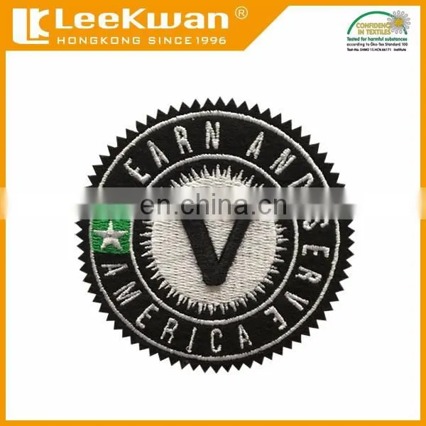 Three Dimensional Embroidery Patch/Badge