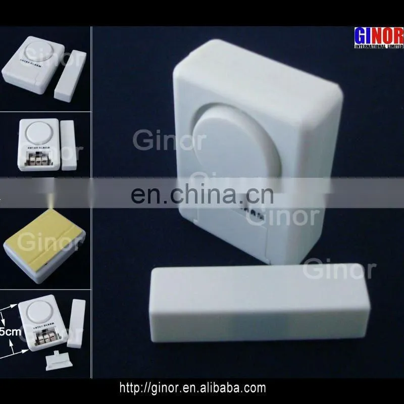 magnetic window alarm with slide switch