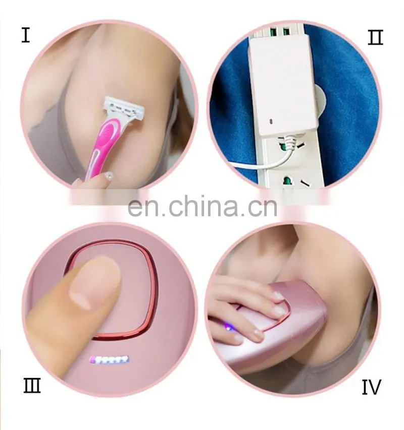 Mini Hair Removal Device IPL Photorejuvenation Depilatory Laser Beauty Instrument