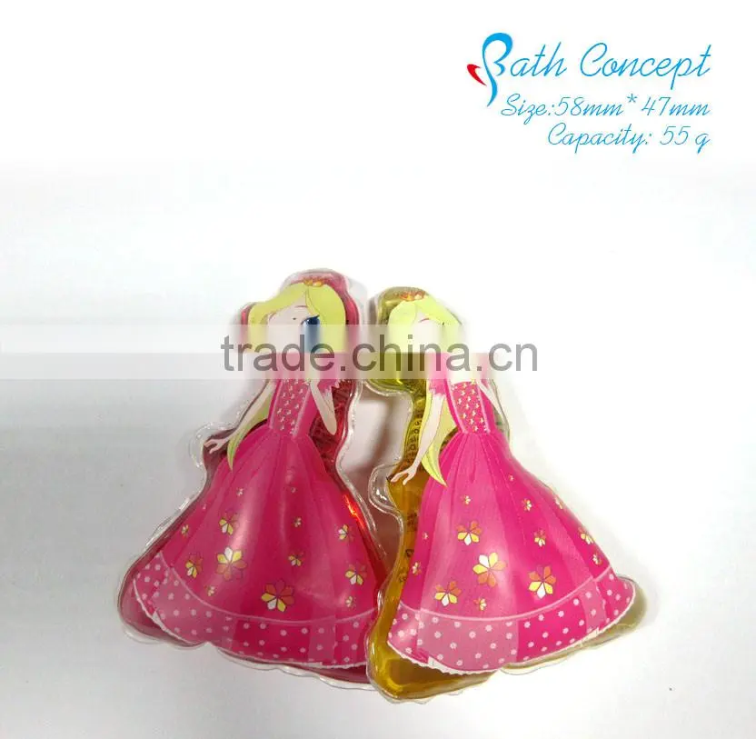 Animal Shape Body Bath Shower Gel in PVC Bag