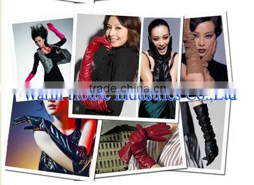 2016 Classic and Fashion Sheepskin Leather Touch Screen Leather Gloves with Cheap Price