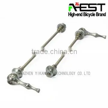 Selling Like Hotcakes !! AEST CNC Titanium bike Skewer on sales , high-end bike parts