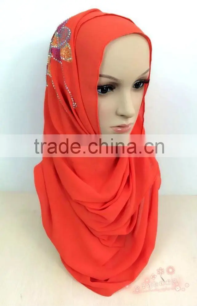 S120 Fashion Big size scarf saudi arabia super square muslim scarf