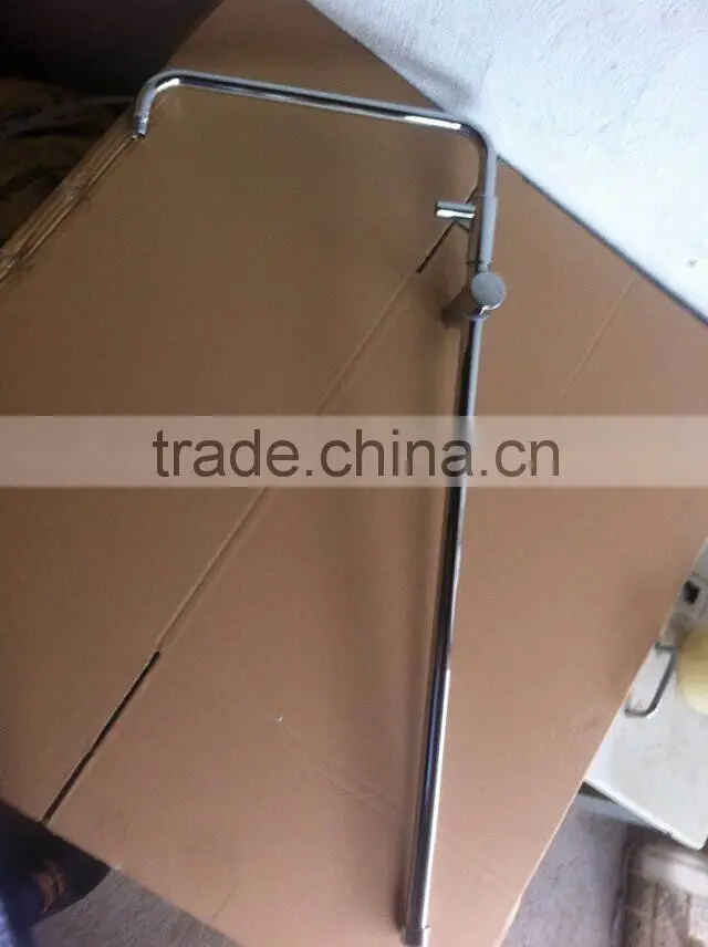 Chrome Plating Brass Square Shower Sliding Bar
