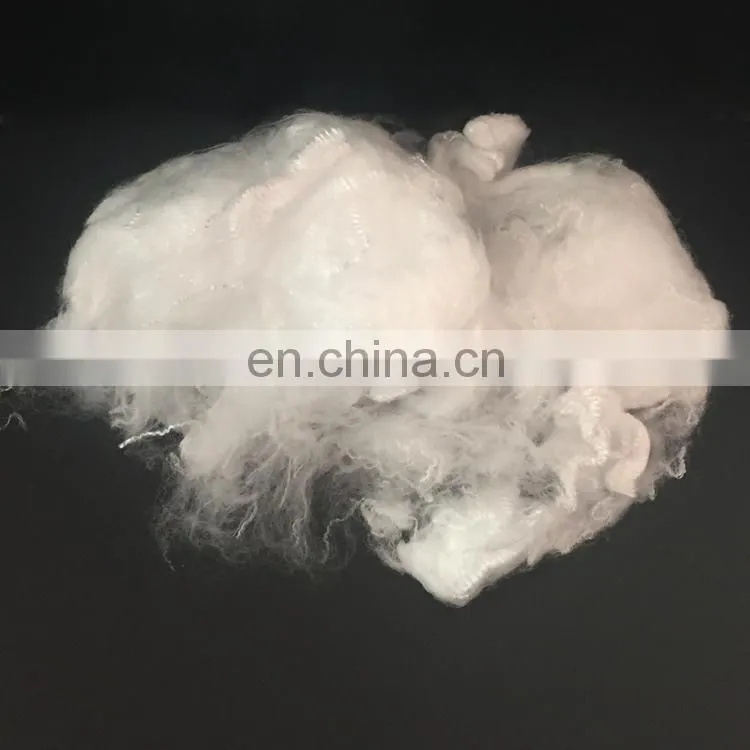 JC/ geotextile use white 6 denier 4 inch pp staple polypropylene fiber