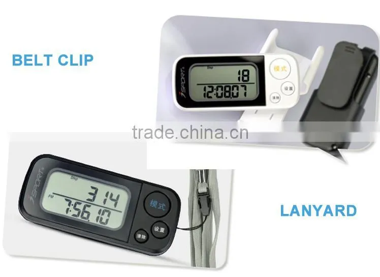 Digital 3d Step Counter and Calorie Burn Counter Pedometer