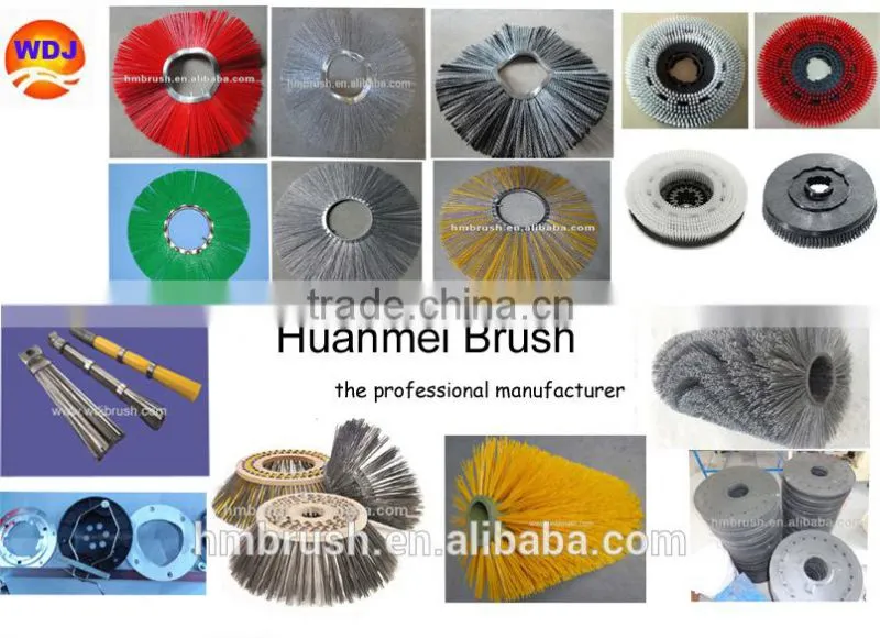 poly Brush steel wire road brush