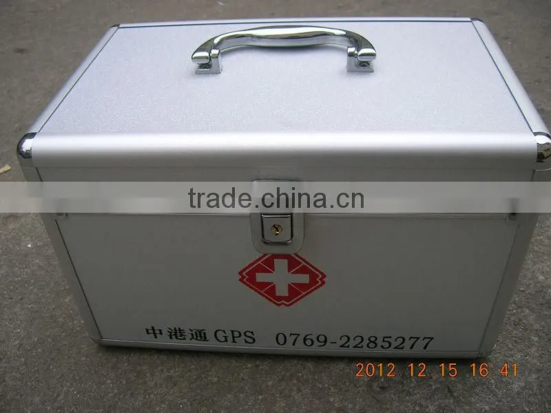 instrumental aluminum medical kit first aid case for carry