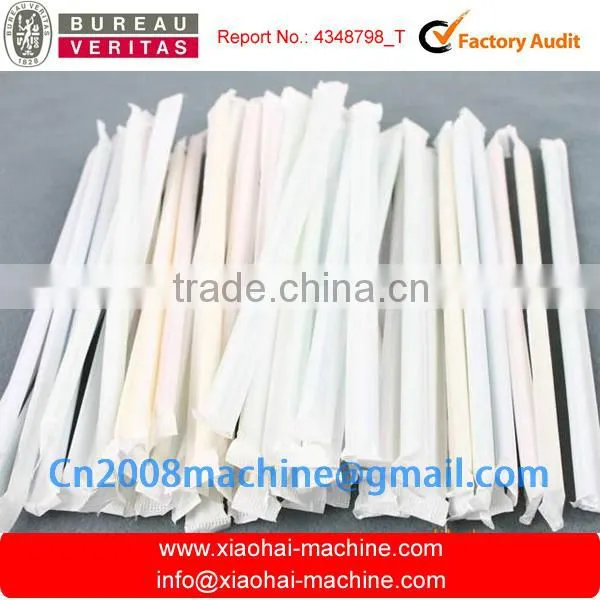 HAS VIDEO Automatic Small Big Straight And Flexible Extendable Drinking Straw Making Machine For Milk,Juice,Coffee Stir