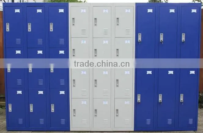 (DL-CL12 )CKD 2015 New factory price supermarket employee 12 door metal storage cabinets locking