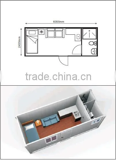High quality Well-designed Movable House Prefab House