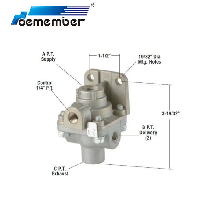 229505X LQ-2 Limiting Quick Release Valve for Bendix