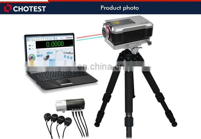 Shenzhen supplier Chotest laser measuring equipment for mechanical equipment calibration