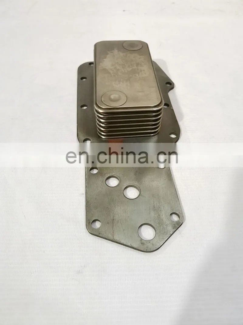 3921558 6BT Diesel engine Oil cooler core truck parts 3921558