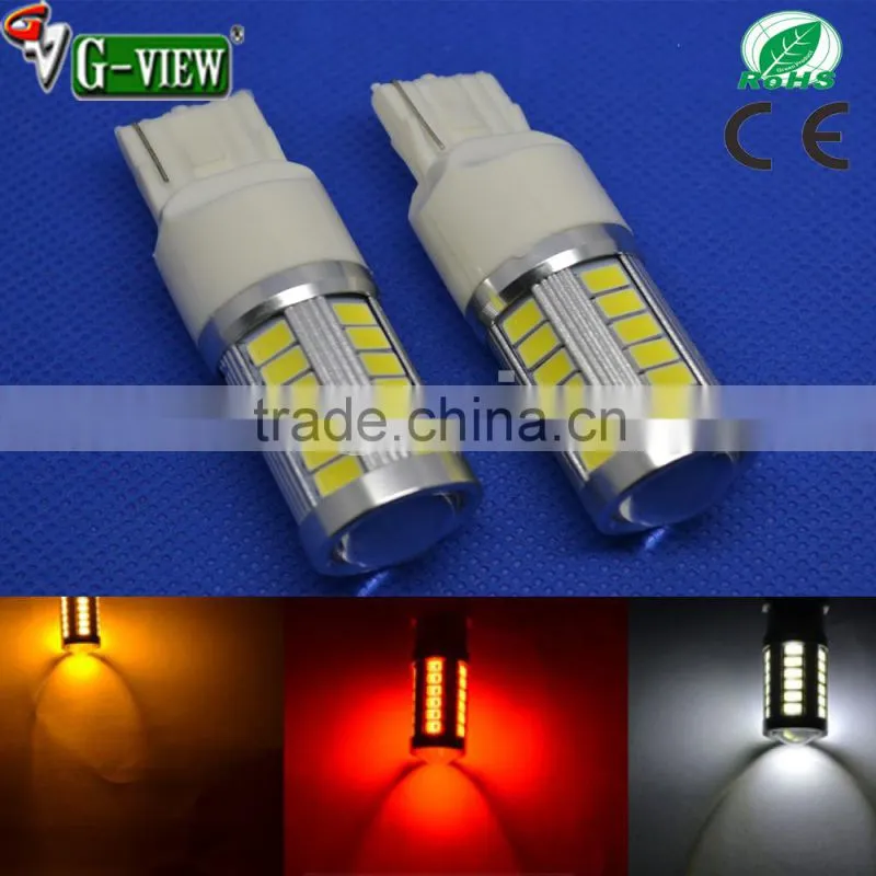 Superbright New car led light ,10-30v non-polarity 33smd 5730 led bulb,ba15s auto led lamp