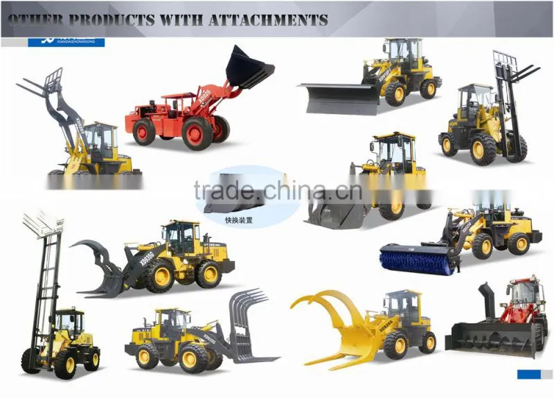 Alibaba express XD860 Articulated backhoe loader for sale made in china