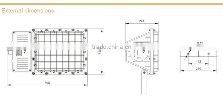 BFC8110 Explosion proof floodlight