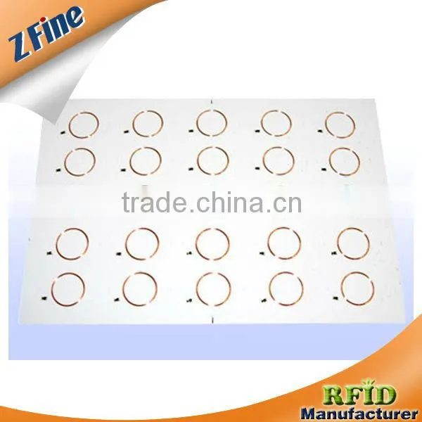 High quality PVC A4 (2*5) smart card inlay
