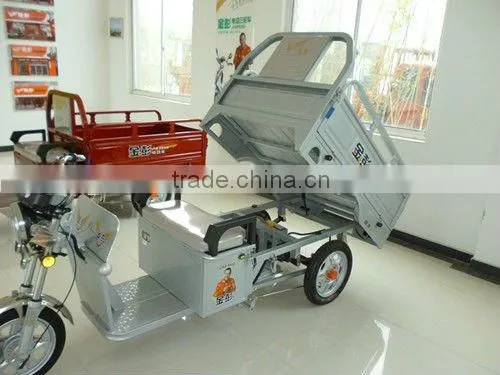 650W electric three wheeler cargo scooter