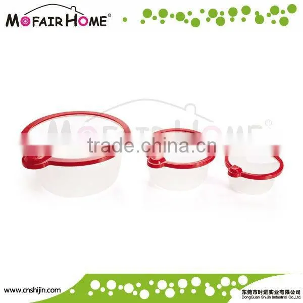 Round Shape TPU+ABS Transparent Smart Lids