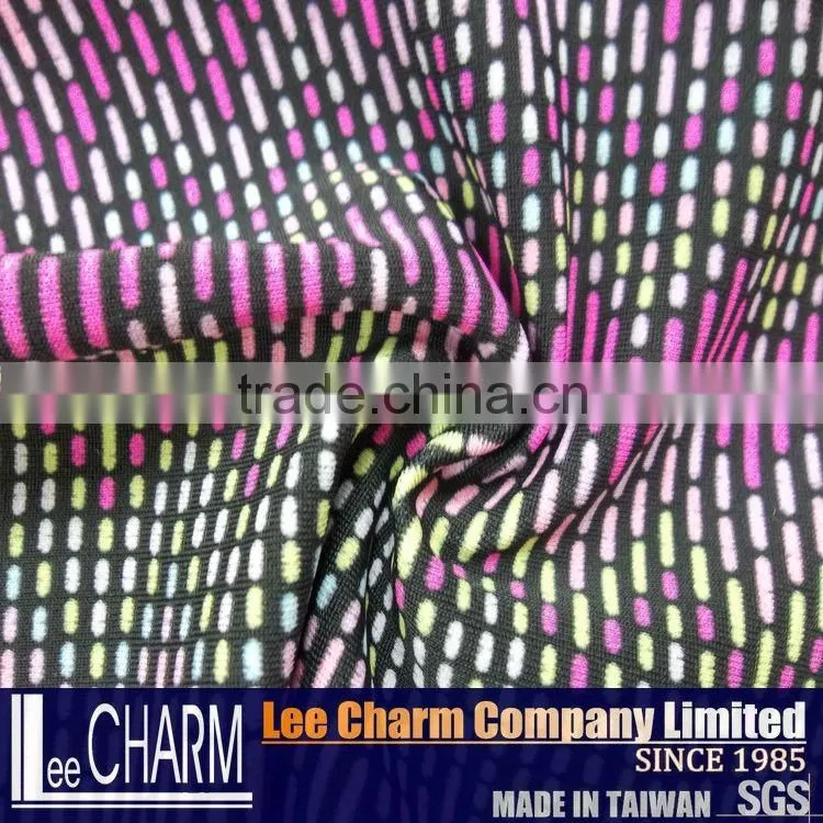 Nylon Spandex Fashion Ethnic Geometry Print Fabric