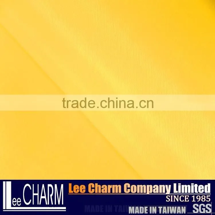Sunlight Yellow Woven Piece Dyed Taffeta for Artificial Flower Fabric