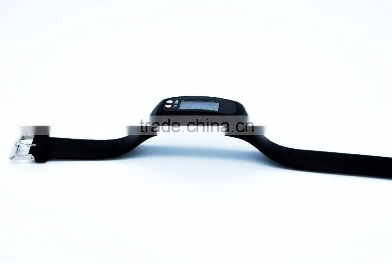 healthy silicone smart wrist Sillicone watch with pedometer