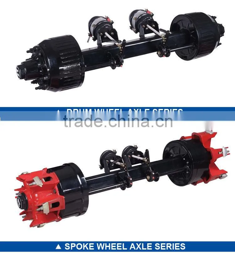 L1disk brake type semi-trailer torsion axles