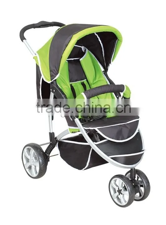 with fashion shape aluminum tube baby jogger