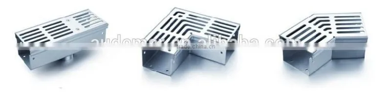 Audemar H series Commercial Combined Stainless Steel Floor Drain Grate For Commercial Drainage Projects