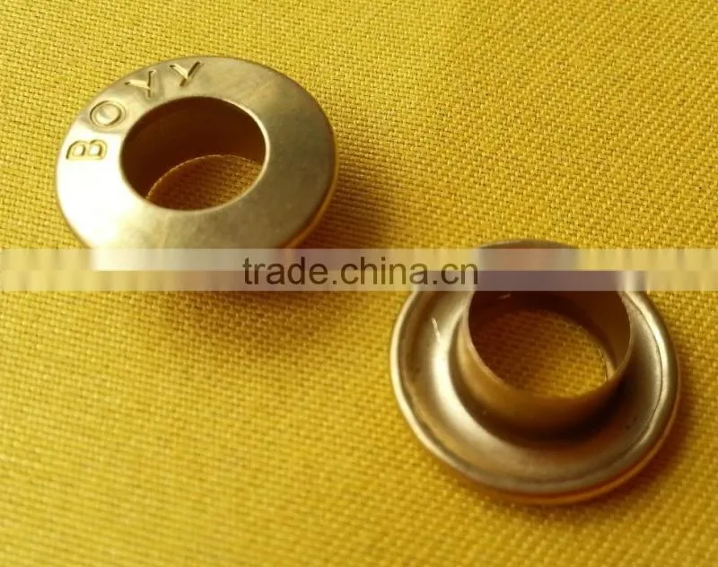 2015 New Style Folded Rim Metal Eyelets For Clothes --- A035