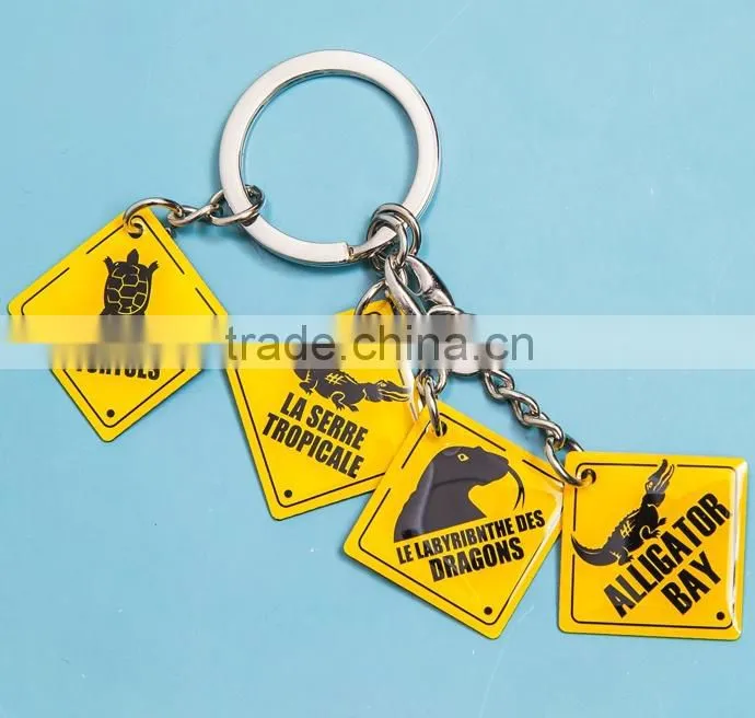 custom cheap soft PVC keychain