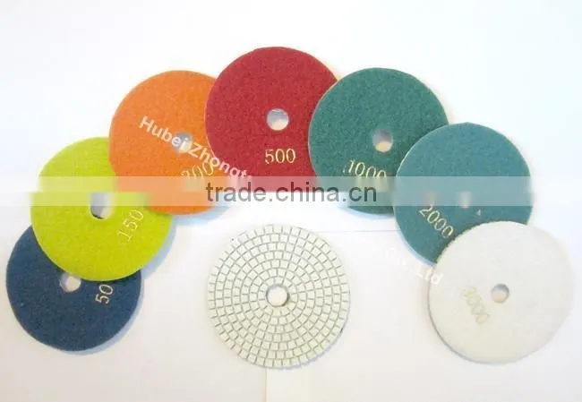 diamond hand polishing pads/marble polishing pads