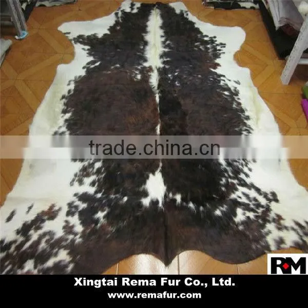 factory wholesale cow skin rug in high quality