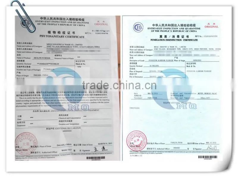 Supply high exchange capability of calcium zeolite 4A powder for detergent use
