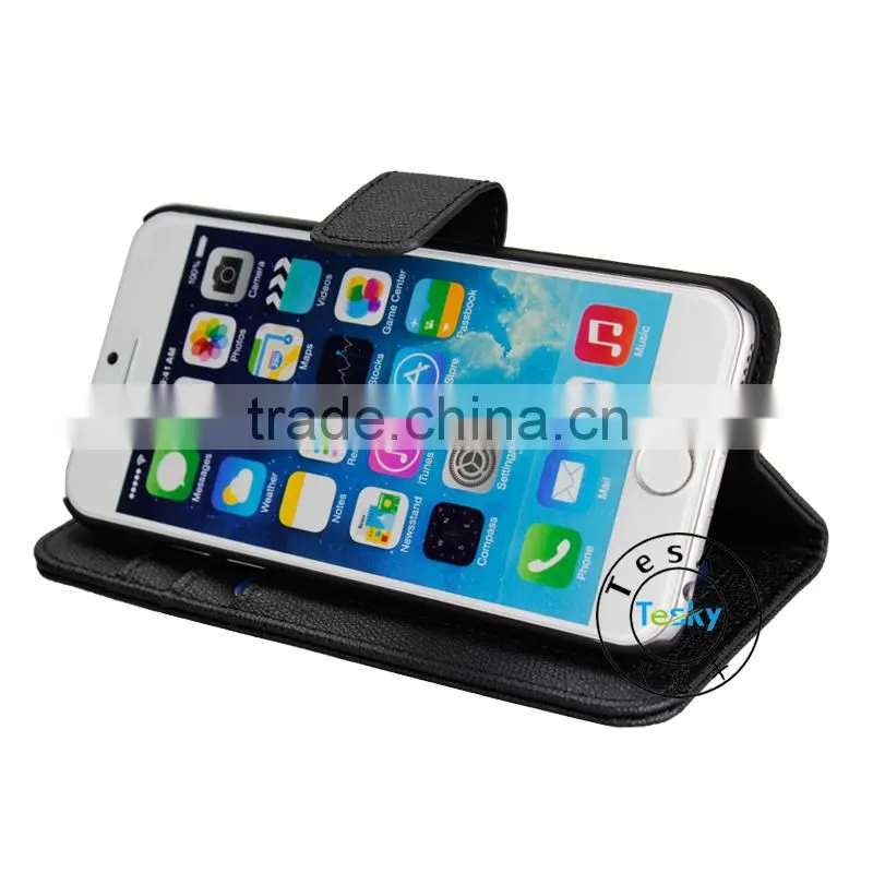 fancy pu leather cover case for iphone 6 plus case