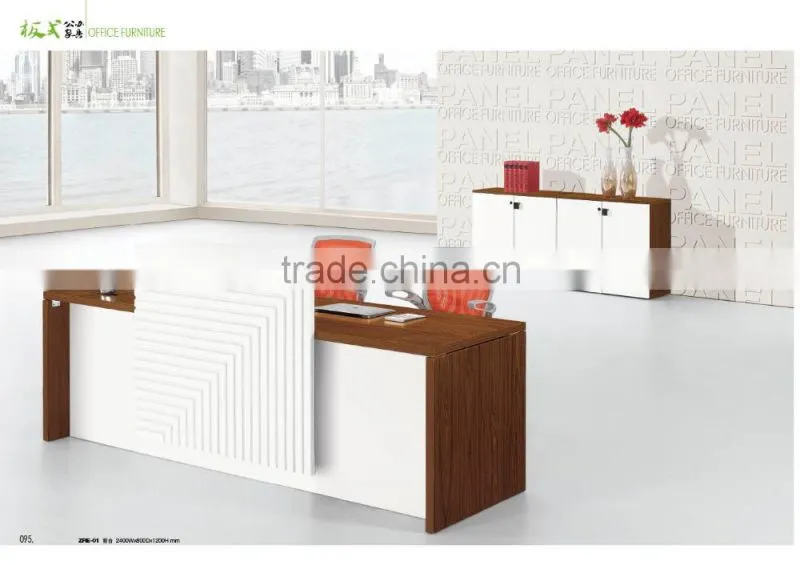 high quality 2 person reception desk factory sell directly DY74