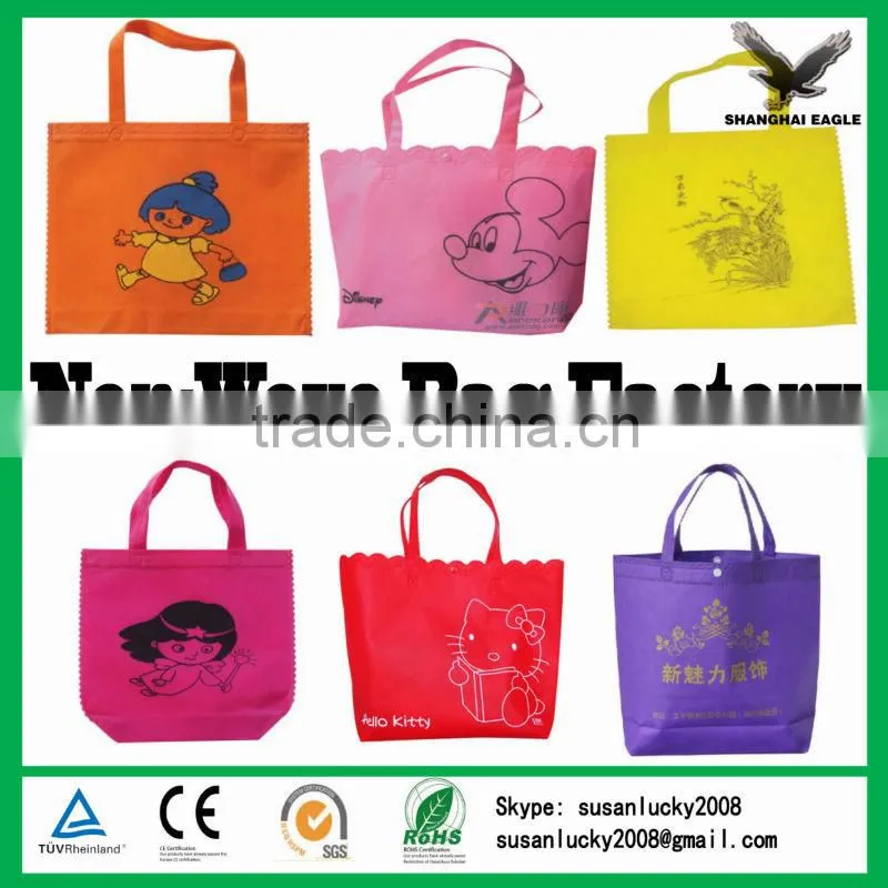 Low Price High Quality Logo Printed Non Woven Tote Bag