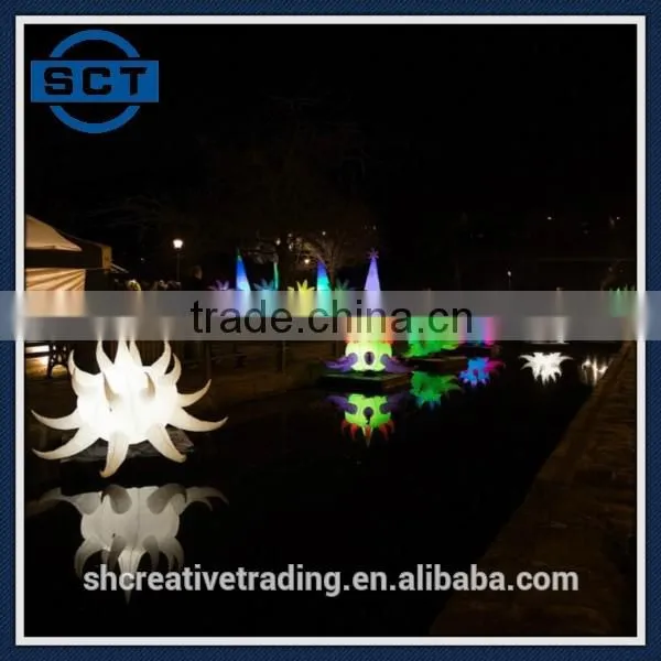 Inflatables LED Pink Flower Decorations