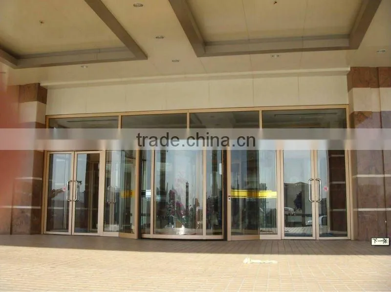 Automatic door revolving door exterior door glass door