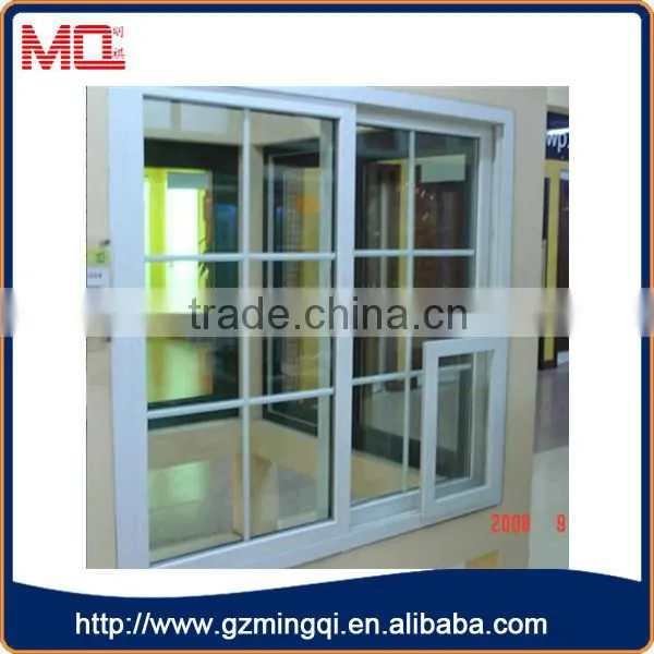 PVC front door and windows with grill design/entry door and windows