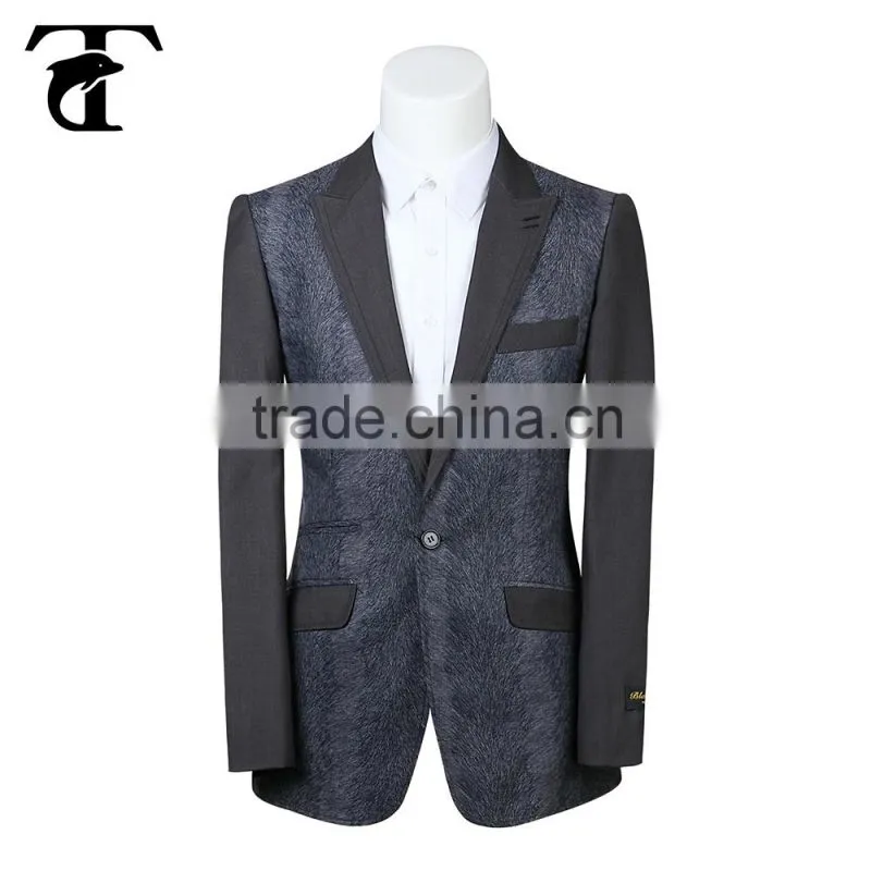 2015 new design men suit cheap mens clothing custom men blazer